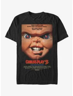 Cheapest ✔️ Chucky Childs Play 3 Poster T-Shirt 🌟