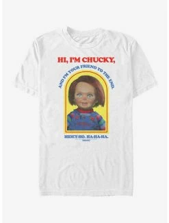 Flash Sale ⭐ Chucky Hi I'm Chucky T-Shirt 👍