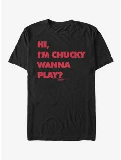 Outlet 🔔 Chucky Wanna Play T-Shirt 😉