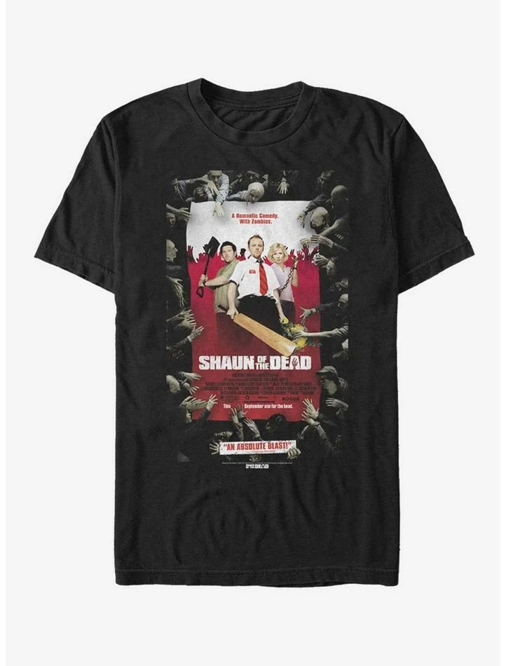 Discount βοΈ Shaun of the Dead Poster T-Shirt π§¨