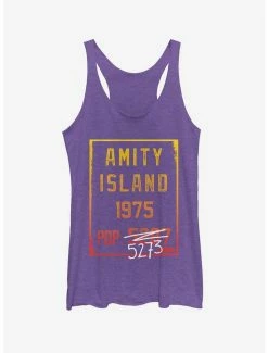 Brand new 🎉 Amity Island Population 👧 Girls Tank 🎉