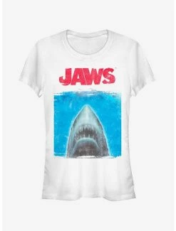 Buy 🎉 Shark Movie Poster 👧 Girls T-Shirt ⌛