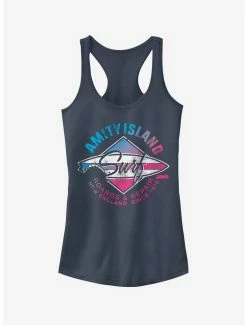 Coupon ✔️ Amity Island Surfboard Repair 👧 Girls Tank 🎉