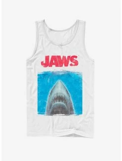 Cheapest 🥰 Shark Movie Poster Tank 🧨