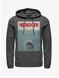 Top 10 ❤️ Russian Title Shark Poster Hoodie 🛒