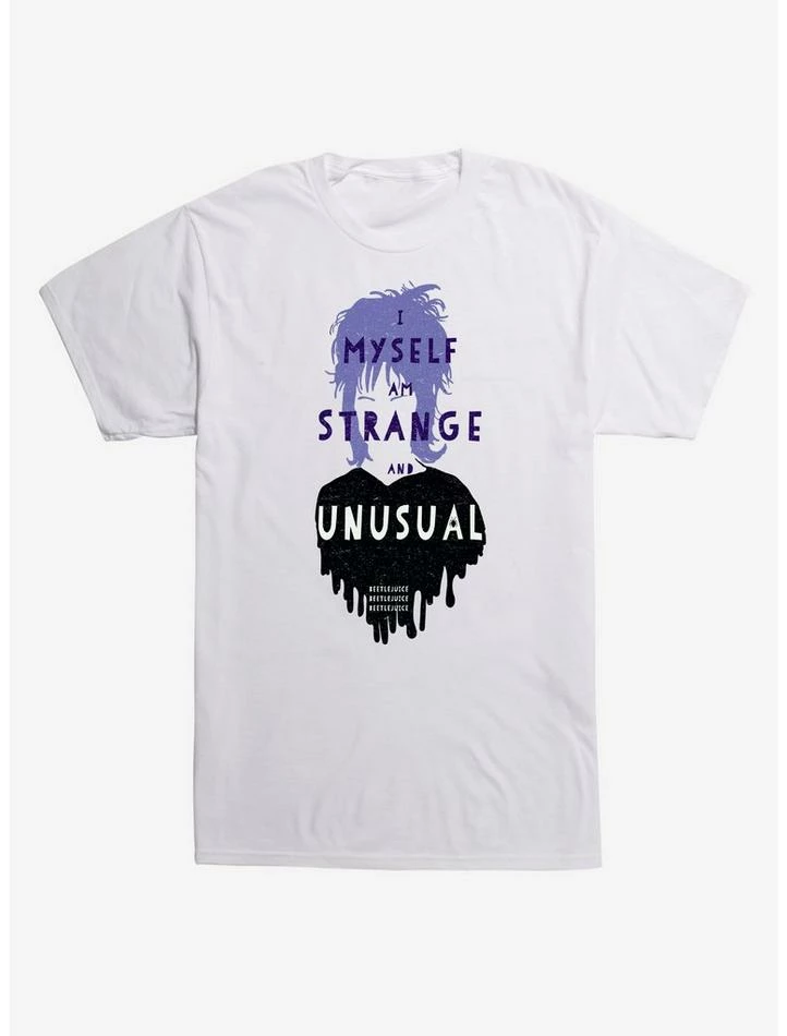Buy β Beetlejuice Strange and Unusual T-Shirt β