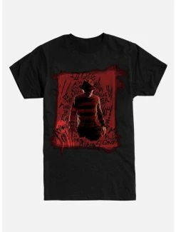 Best reviews of 😍 A Nightmare On Elm Street Freddy Writing T-Shirt 🔔