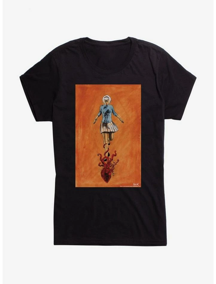 Buy π Chilling Adventures of Sabrina Heart Tentacles π§ Girls T-Shirt β - Image 3