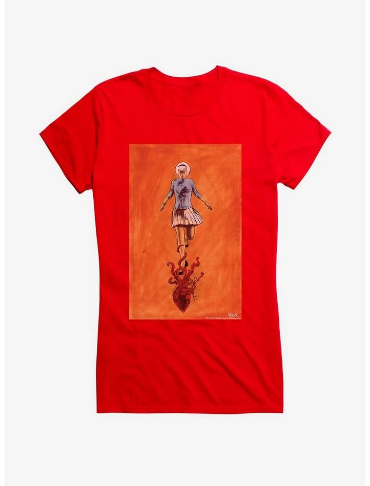 Buy π Chilling Adventures of Sabrina Heart Tentacles π§ Girls T-Shirt β