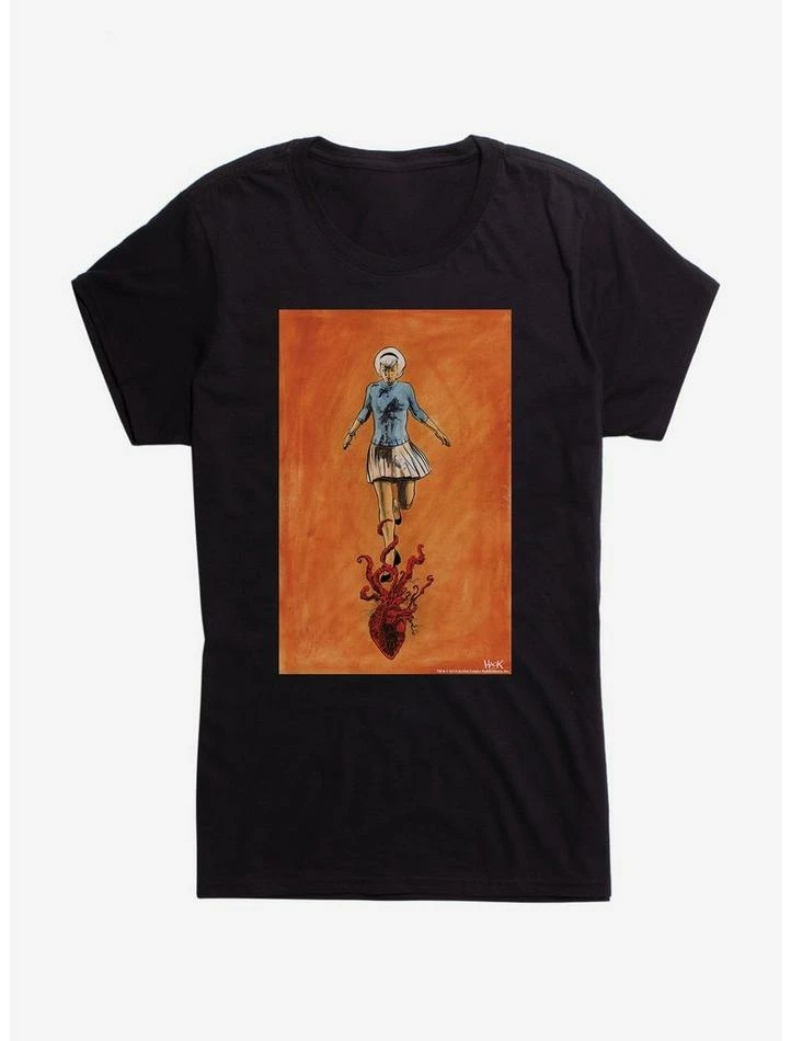 Deals π Chilling Adventures Of Sabrina Heart Tentacles π§ Girls T-Shirt π― - Image 2