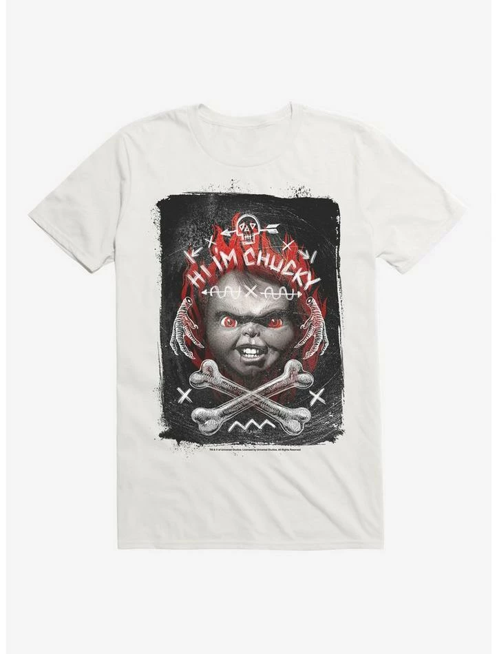 Wholesale 𧨠Chucky Hi I'm Chucky T-Shirt 𧨠- Image 2