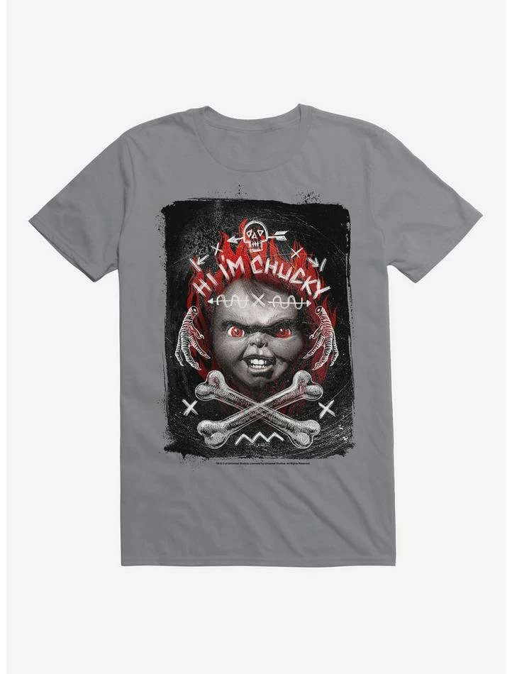 Wholesale 𧨠Chucky Hi I'm Chucky T-Shirt 𧨠- Image 3