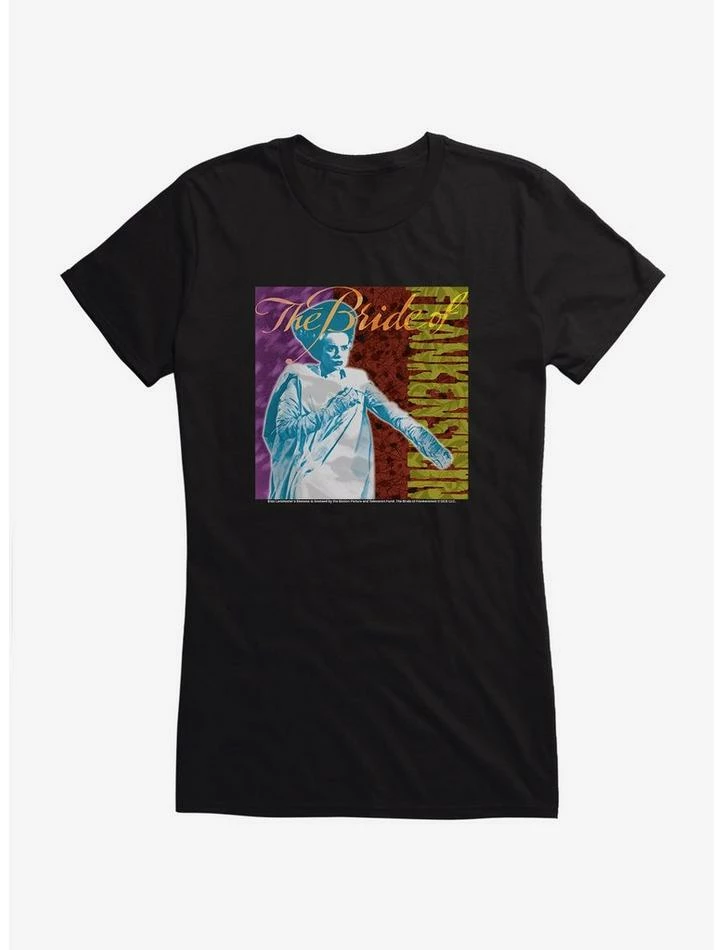 Promo β The Bride of Frankenstein π§ Girls T-Shirt β€οΈ - Image 2
