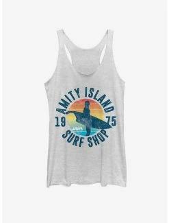 Best reviews of ❤️ Jaws Amity Surf Shop 👧 Girls Tank 🤩