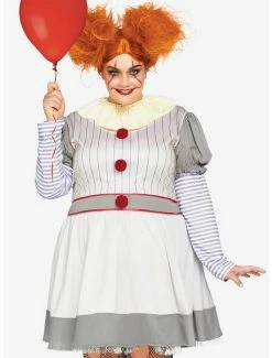 Cheap 🌟 Creepy Clown Costume Plus Size ✔️