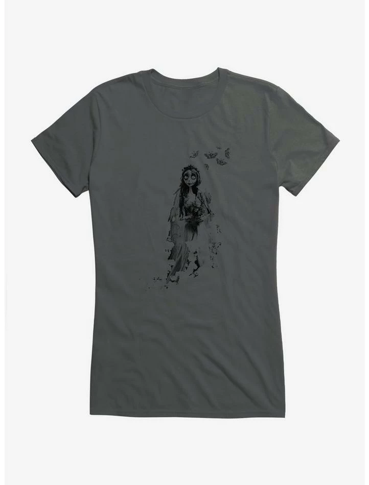 Flash Sale π Corpse Bride Emily Butterflies π§ Girls T-Shirt 𧨠- Image 3