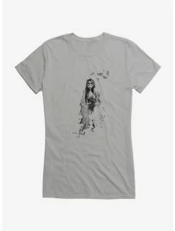 Flash Sale 👍 Corpse Bride Emily Butterflies 👧 Girls T-Shirt 🧨