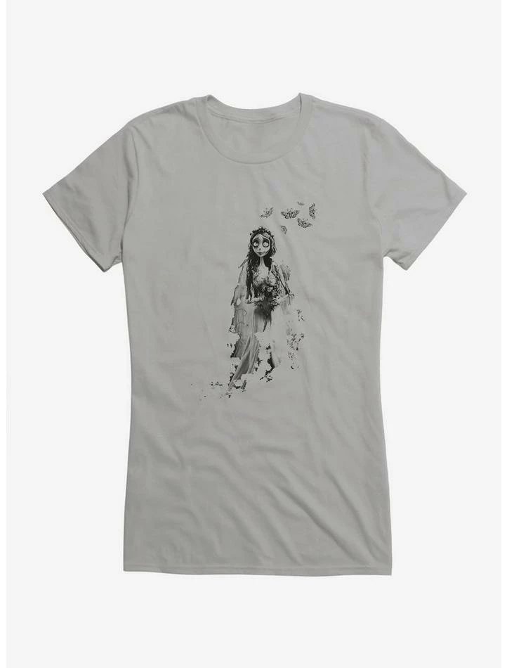 Flash Sale π Corpse Bride Emily Butterflies π§ Girls T-Shirt π§¨