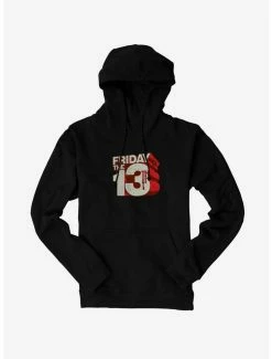 Outlet 🎉 Friday The 13th Block Letters Hoodie 🎁