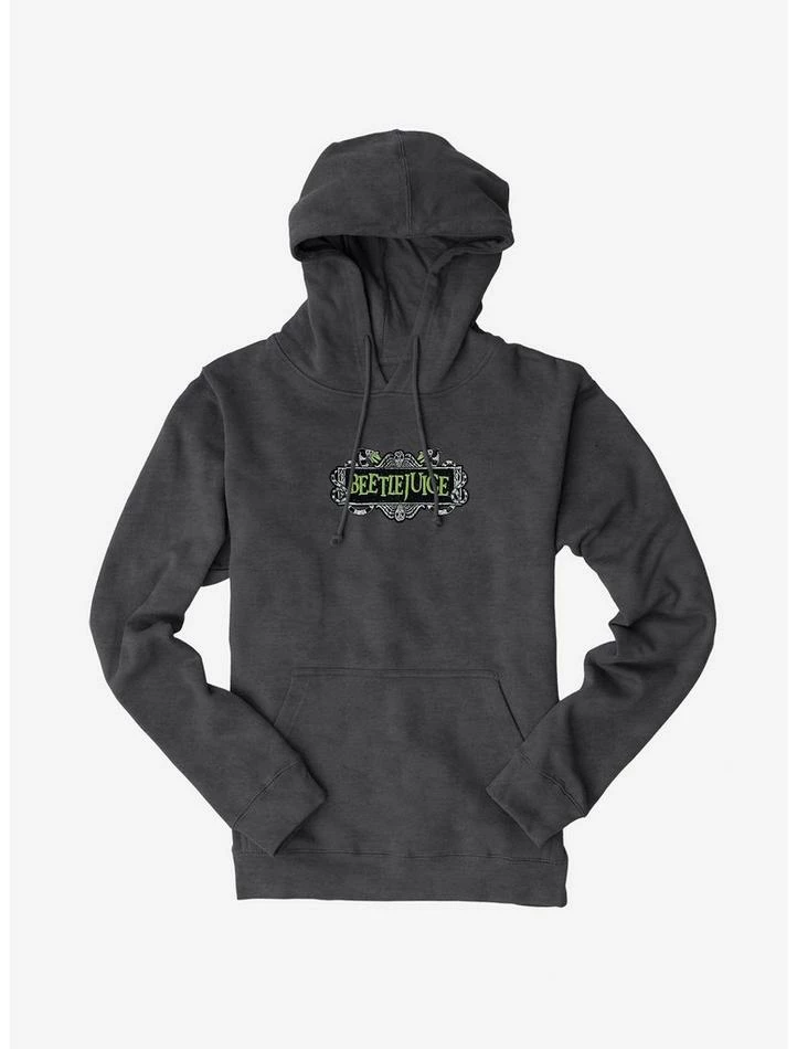 Discount π Beetlejuice Green Logo Hoodie π - Image 3