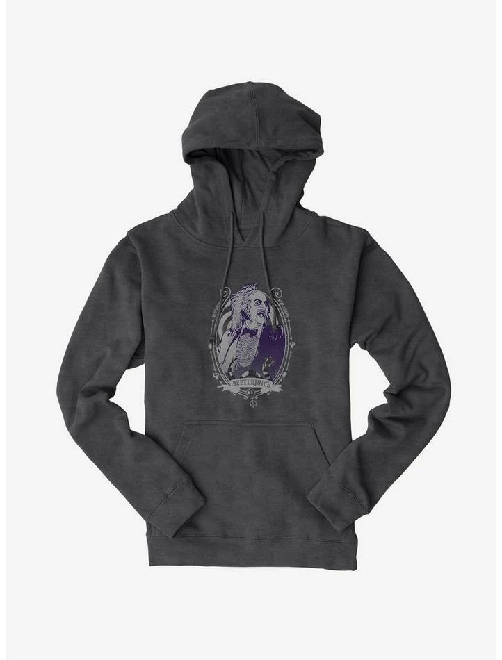 Best Pirce ⌛ Beetlejuice Portrait Hoodie 🔥 - Image 3