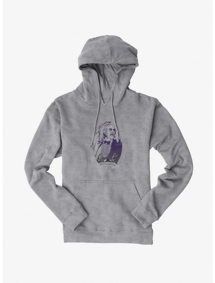 Best Pirce ⌛ Beetlejuice Portrait Hoodie 🔥 - Image 4