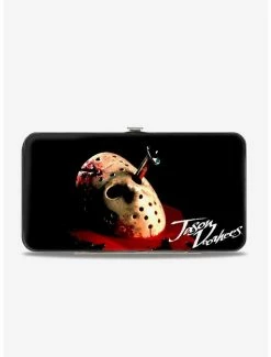 Flash Sale π Friday The 13th Final Chapter Jason Vorhees Mask Hinged Wallet β