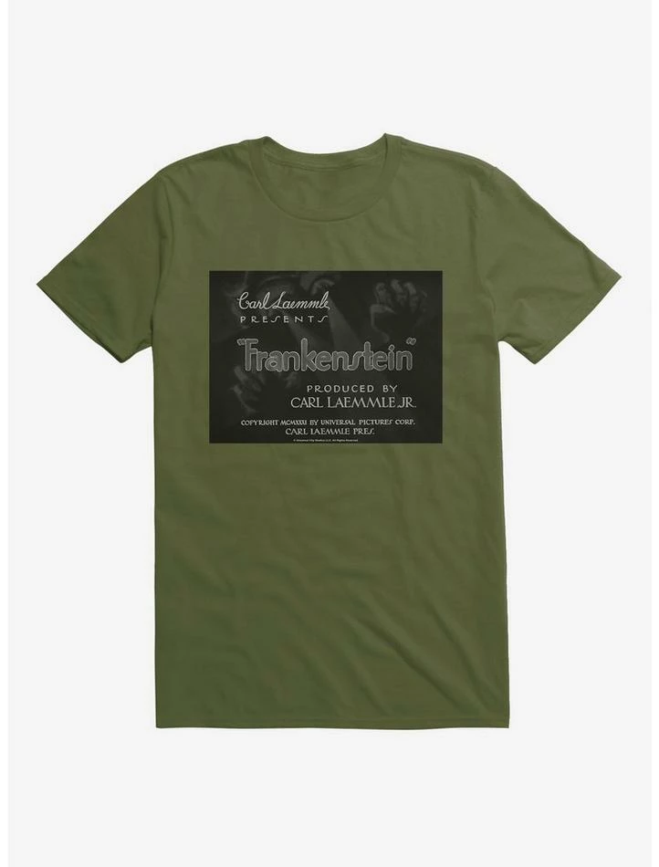 Wholesale π Frankenstein Title Card T-Shirt π - Image 3