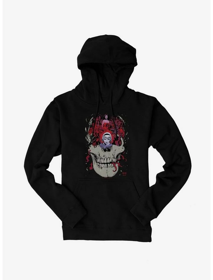 Coupon π Archie Comics Chilling Adventures of Sabrina Skull Hoodie β€οΈ - Image 2