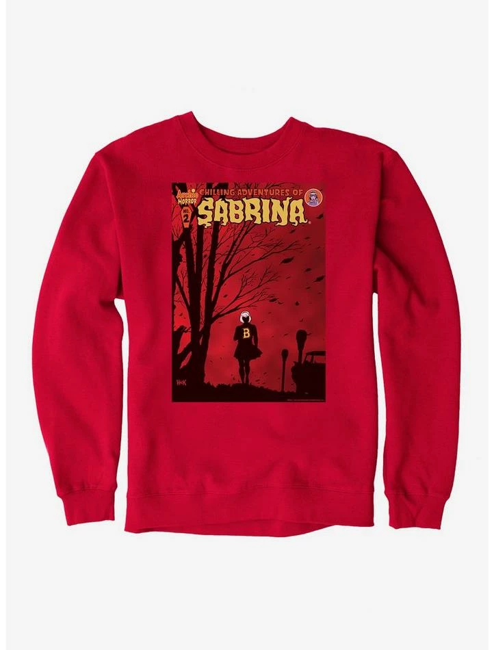 Cheapest π Archie Comics Chilling Adventures of Sabrina Windy Poster Sweatshirt 𧨠- Image 6