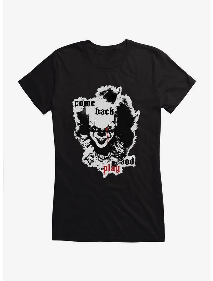 Discount π€© IT Chapter Two Come Back And Play Cutout π§ Girls T-Shirt π€© - Image 2