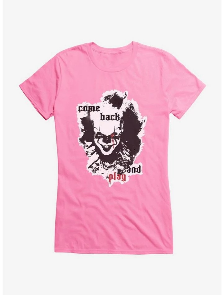 Discount π€© IT Chapter Two Come Back And Play Cutout π§ Girls T-Shirt π€© - Image 5