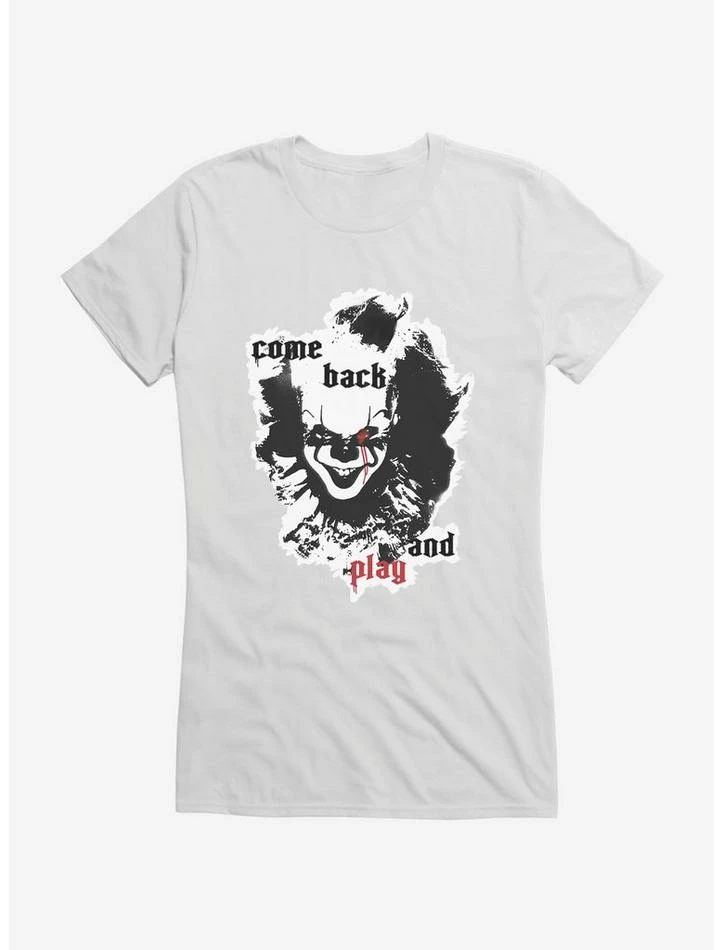 Discount π€© IT Chapter Two Come Back And Play Cutout π§ Girls T-Shirt π€© - Image 6