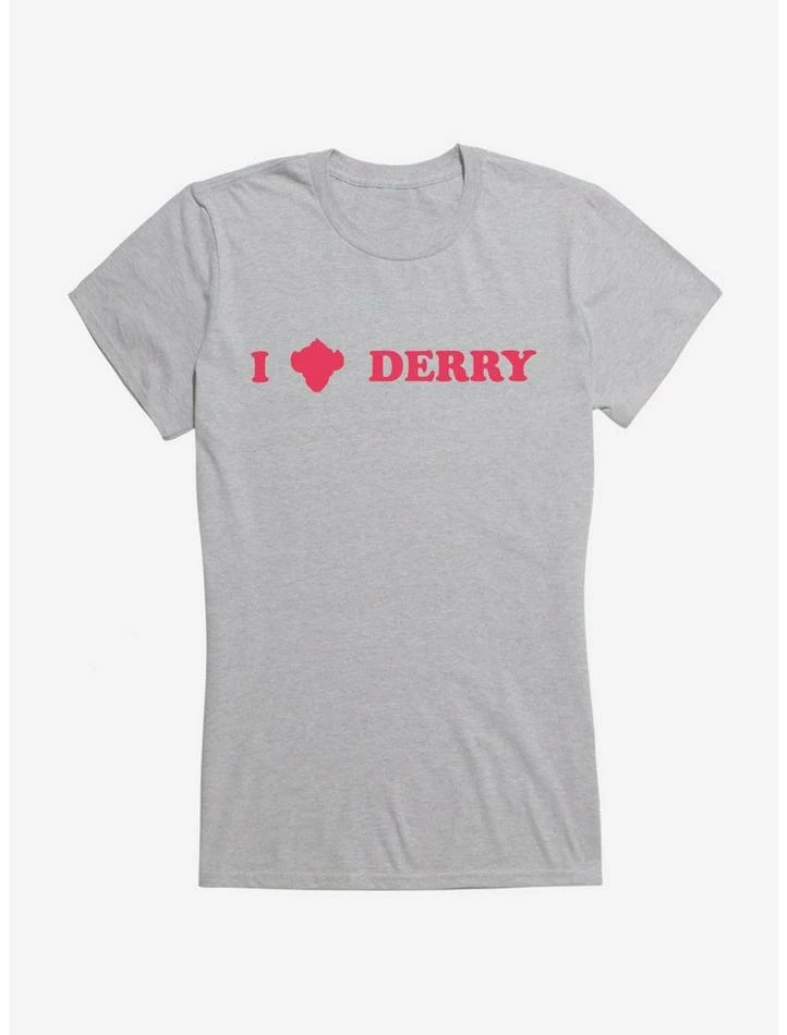 Best Sale β IT Chapter Two I Pennywise Derry Red Script π§ Girls T-Shirt π₯° - Image 3