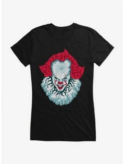 Cheapest ✨ IT Chapter Two Vibrant Pennywise Script Art 👧 Girls T-Shirt 🥰