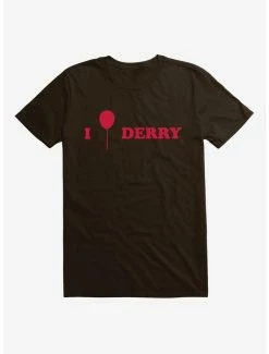 Promo 🎉 IT Chapter Two I Balloon Derry Red Script T-Shirt 🎁