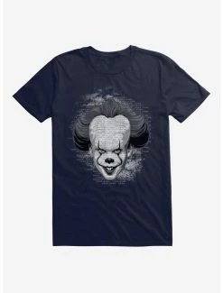 Best deal β IT Chapter Two Pennywise Come Home Script Grayscale T-Shirt π