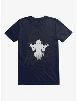 Best Sale 😉 IT Chapter Two Pennywise Shadow Come Home Gray Script T-Shirt 👍