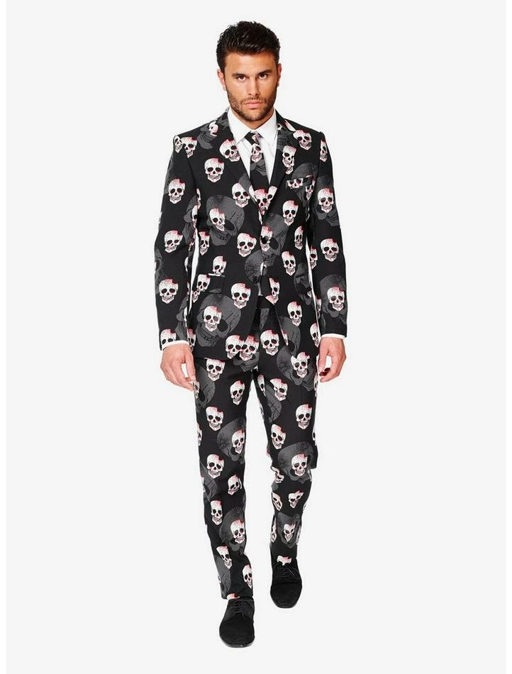 Budget π OppoSuits Men's Skulleton π Halloween Suit β¨