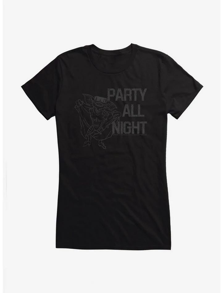 Budget โค๏ธ Gremlins Party All Night ๐ง Girls T-Shirt โ๏ธ - Image 2