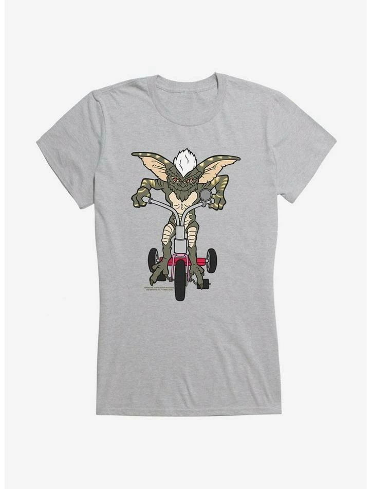 Best Pirce π Gremlins Stripe On Bicycle π§ Girls T-Shirt π - Image 3