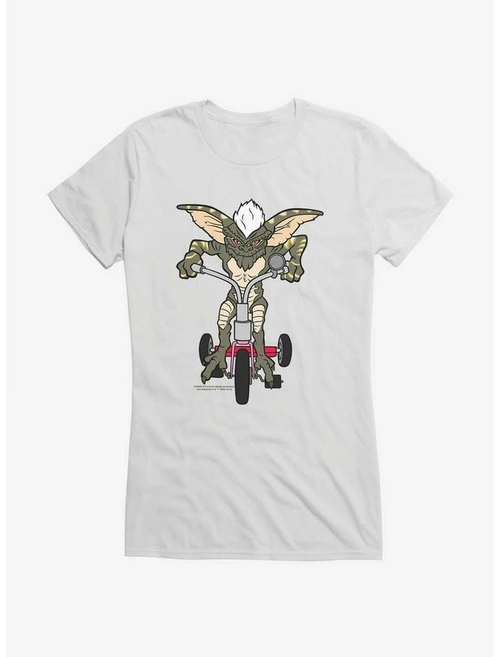 Best Pirce π Gremlins Stripe On Bicycle π§ Girls T-Shirt π - Image 6