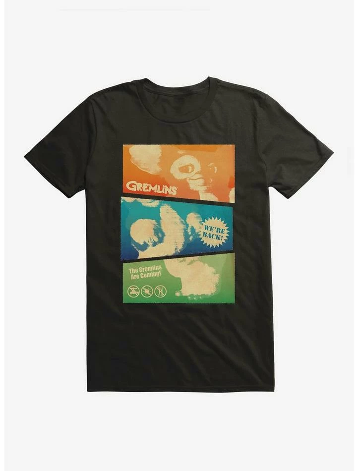 Budget π Gremlins Gizmo Collage T-Shirt π - Image 2