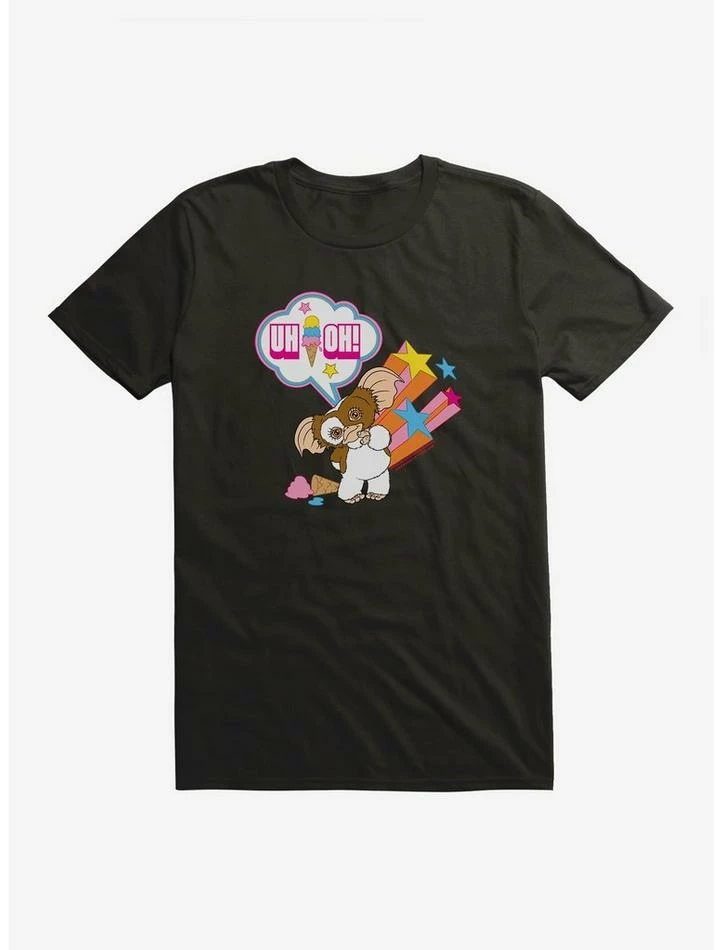New β¨ Gremlins Adorable Gizmo Uh-Oh! T-Shirt βοΈ - Image 2