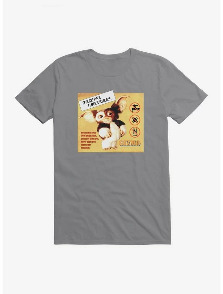 Discount π Gremlins Gizmo Rules T-Shirt π― - Image 5