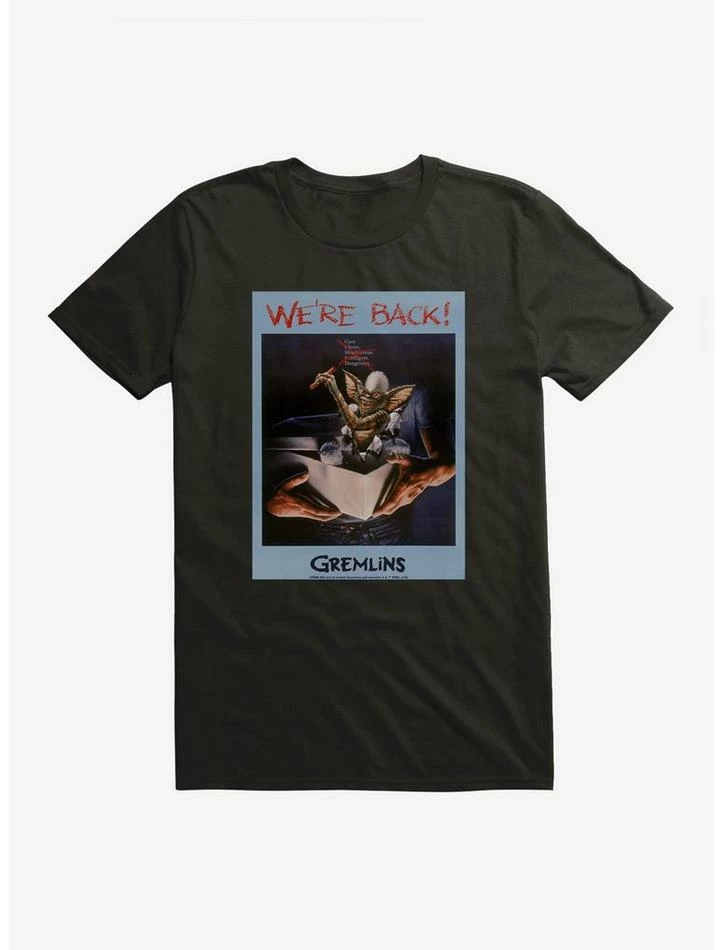 Flash Sale π Gremlins Stripe We're Back Polaroid T-Shirt π - Image 2