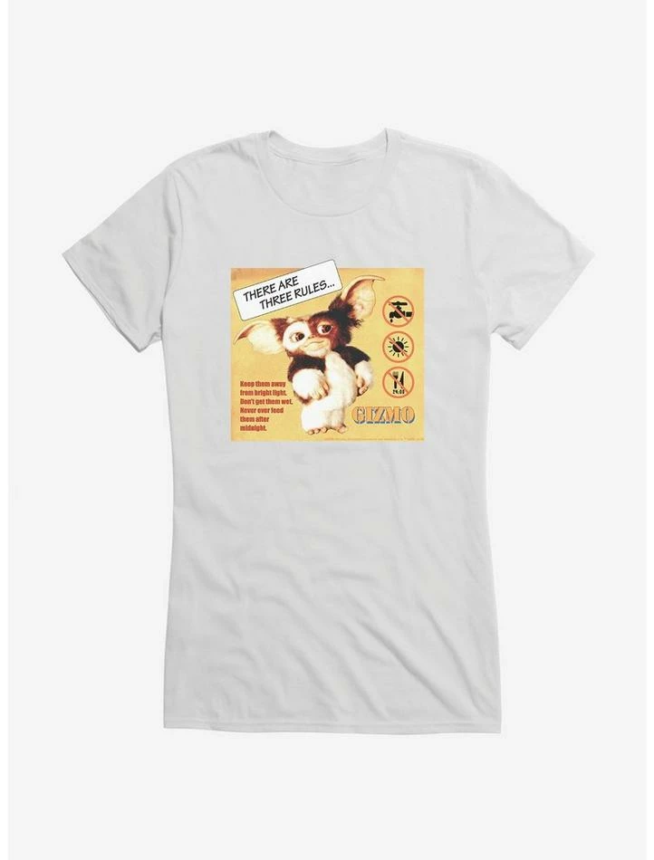Buy ๐ Gremlins Gizmo Rules ๐ง Girls T-Shirt ๐ฅ - Image 6
