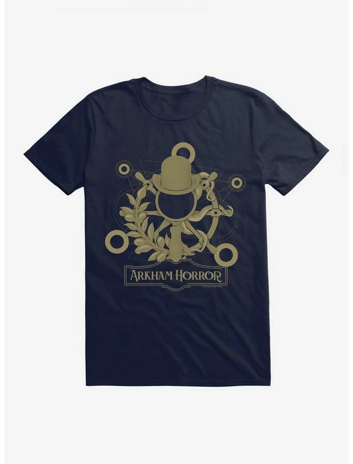 Cheap π Arkham Horror Gold Symbol T-Shirt π - Image 3