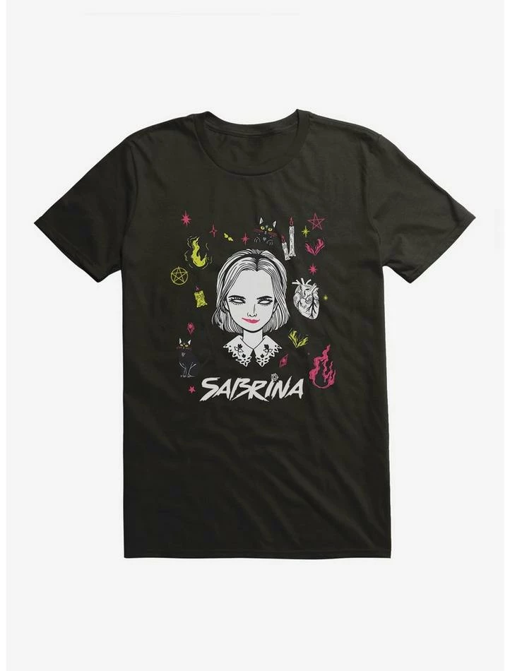 Best Sale 𧨠Chilling Adventures Of Sabrina Salem Icon T-Shirt βοΈ - Image 2