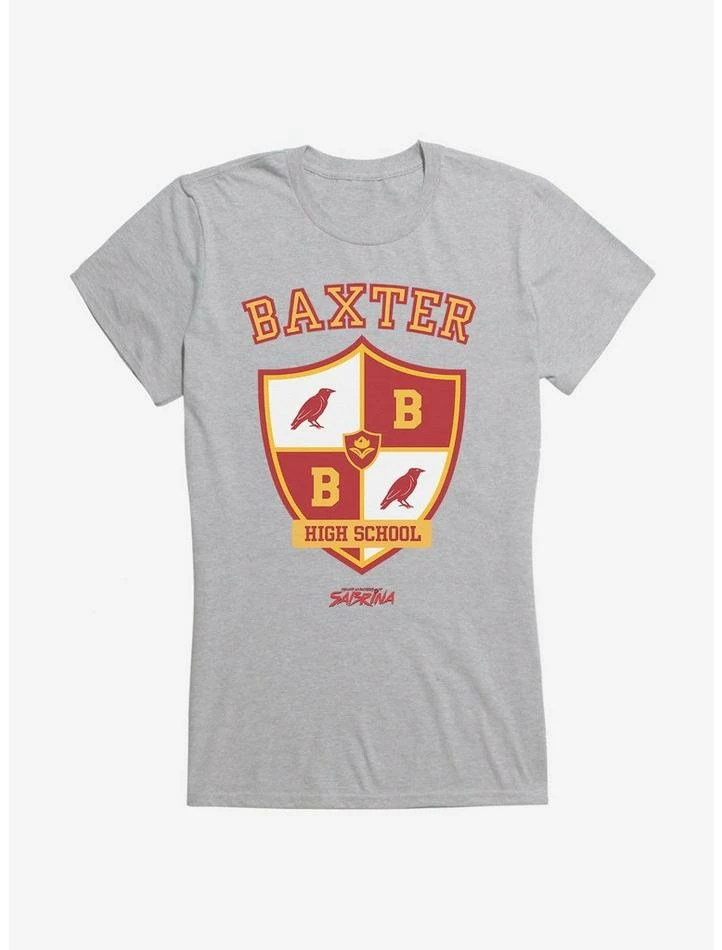 Best reviews of π Chilling Adventures Of Sabrina Baxter High Emblem Icon π§ Girls T-Shirt π₯ - Image 3